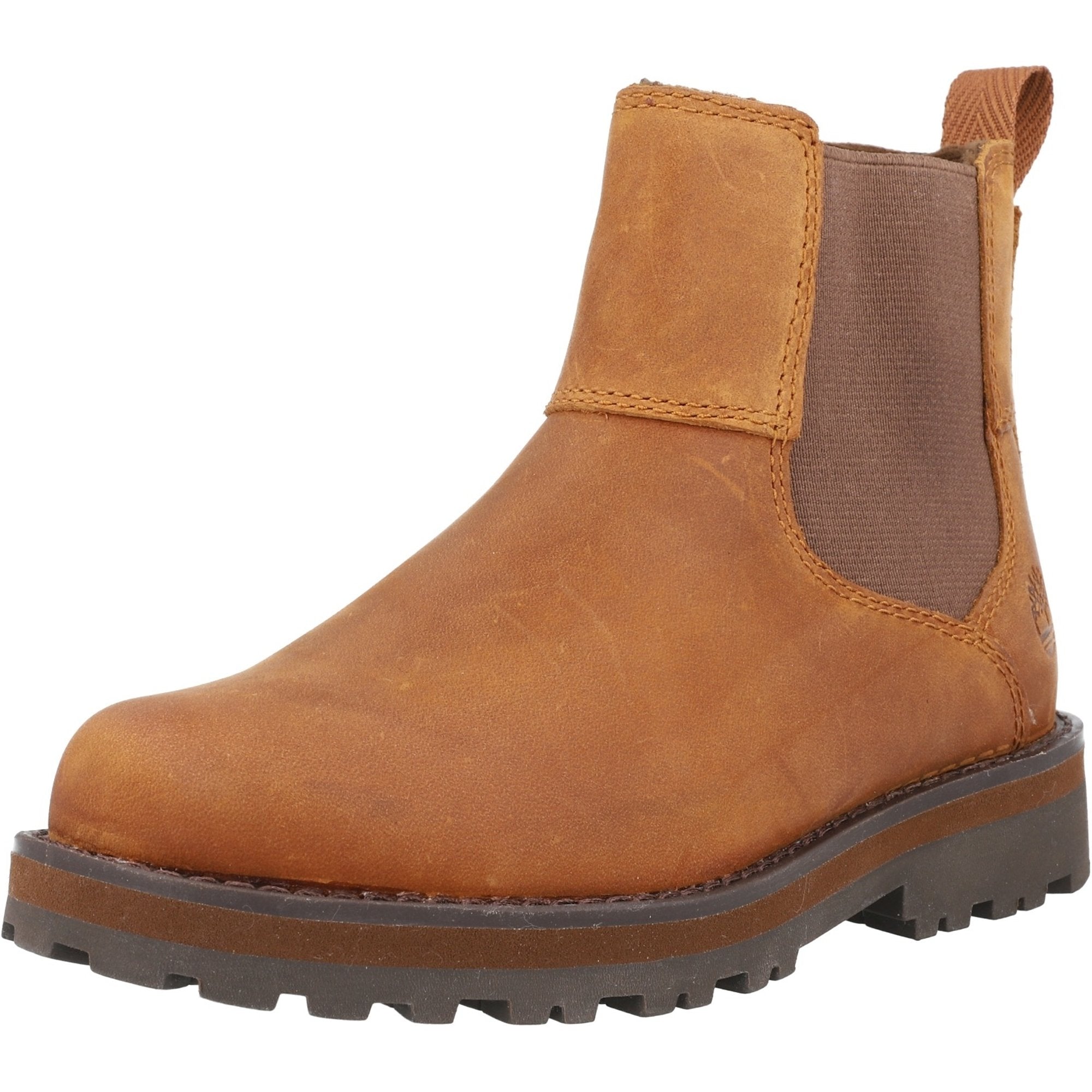 Timberland Kids Courma Mid Chelsea Boots in Brown