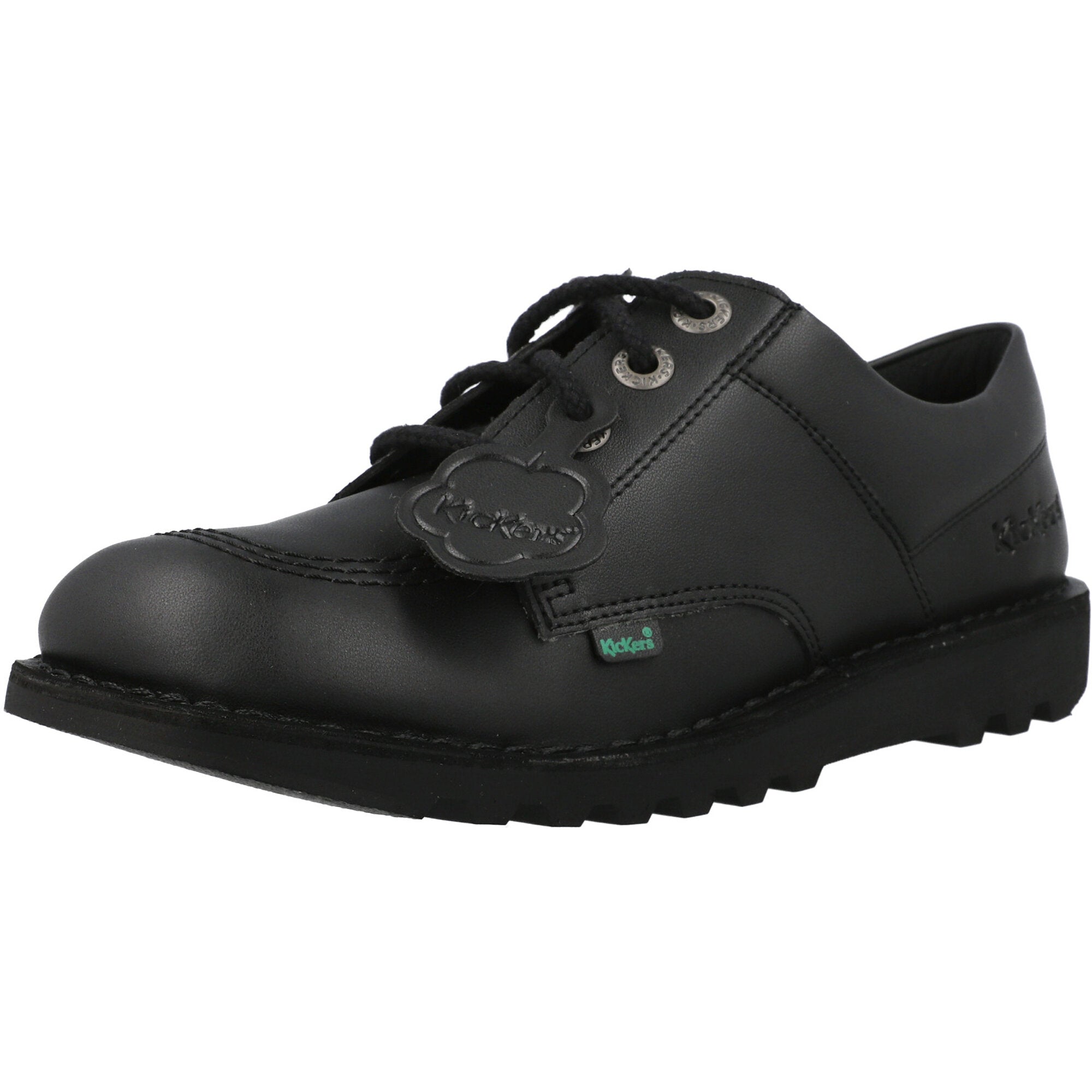 Kickers Kick Lo Vegan Black Kids Shoes – Awesome Shoes