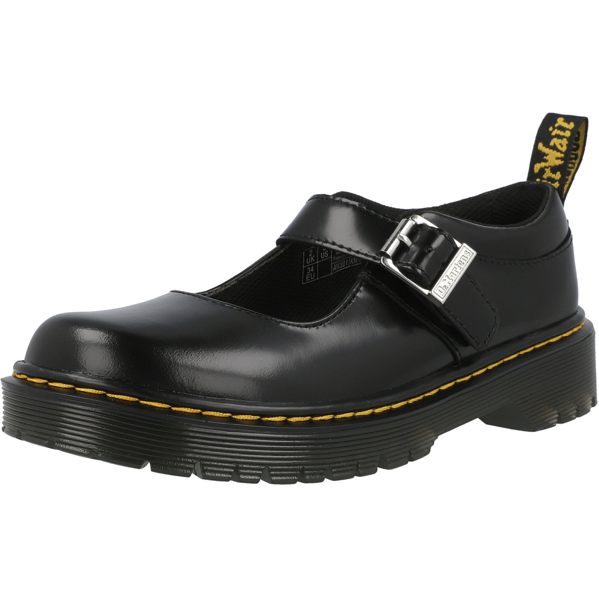Shoes Black Junior Doc Martens DR MARTENS Junior 1461 Softy T