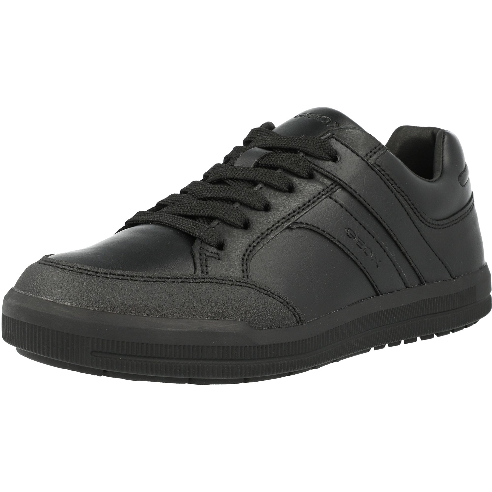 Geox Arzach Black Boys School Sneakers