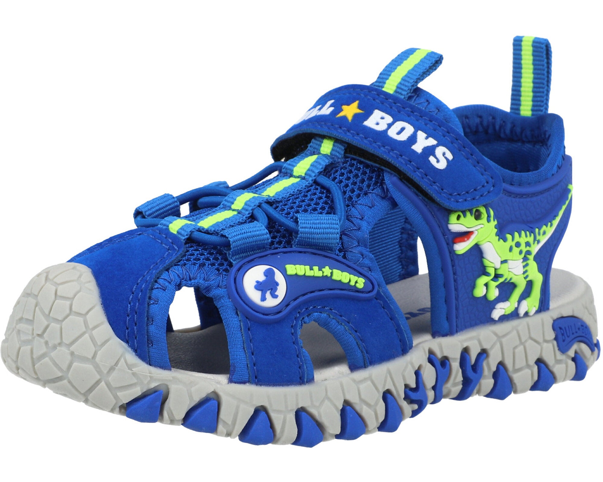 Bull Boys Velociraptor Lights Royal Blue Sandals
