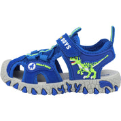 Bull Boys Velociraptor Lights Royal Blue Sandals
