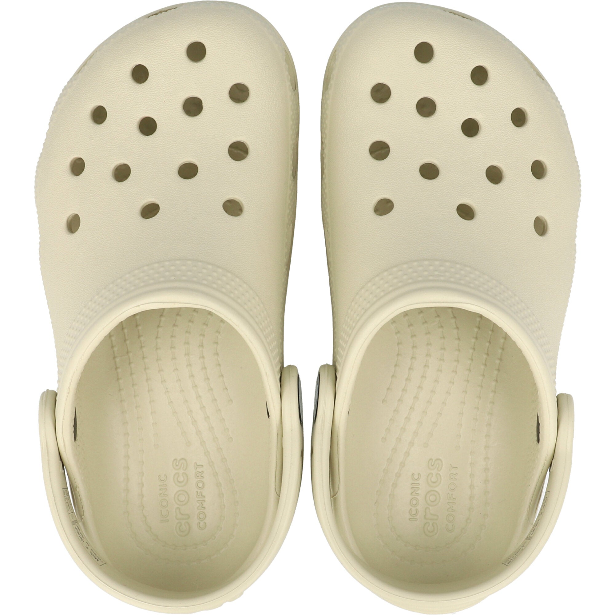 Crocs Kids Classic Bone Clogs