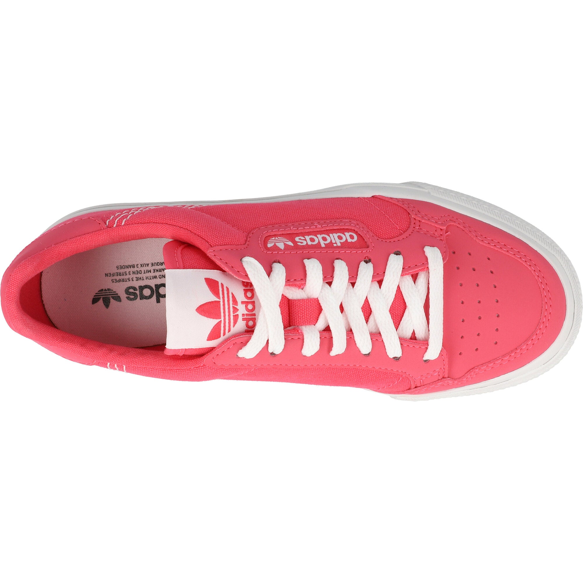 adidas Originals Continental Vulc Real Pink Trainers