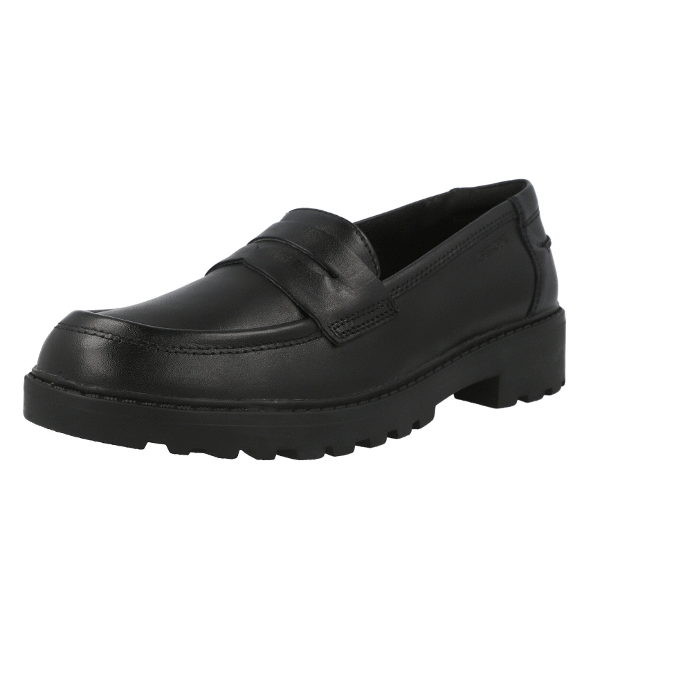 Geox Casey Black Loafers