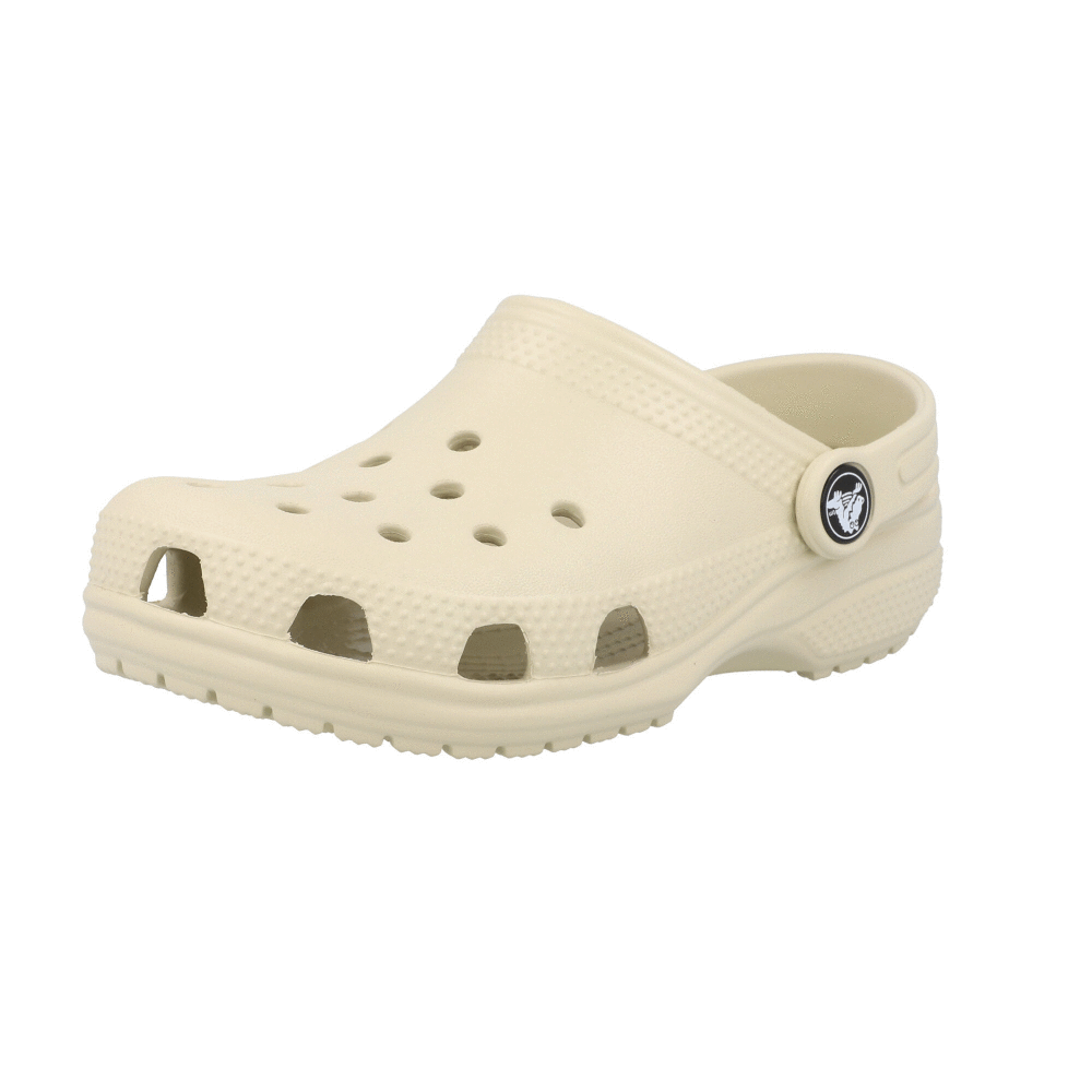 Crocs Kids Classic Bone Clogs