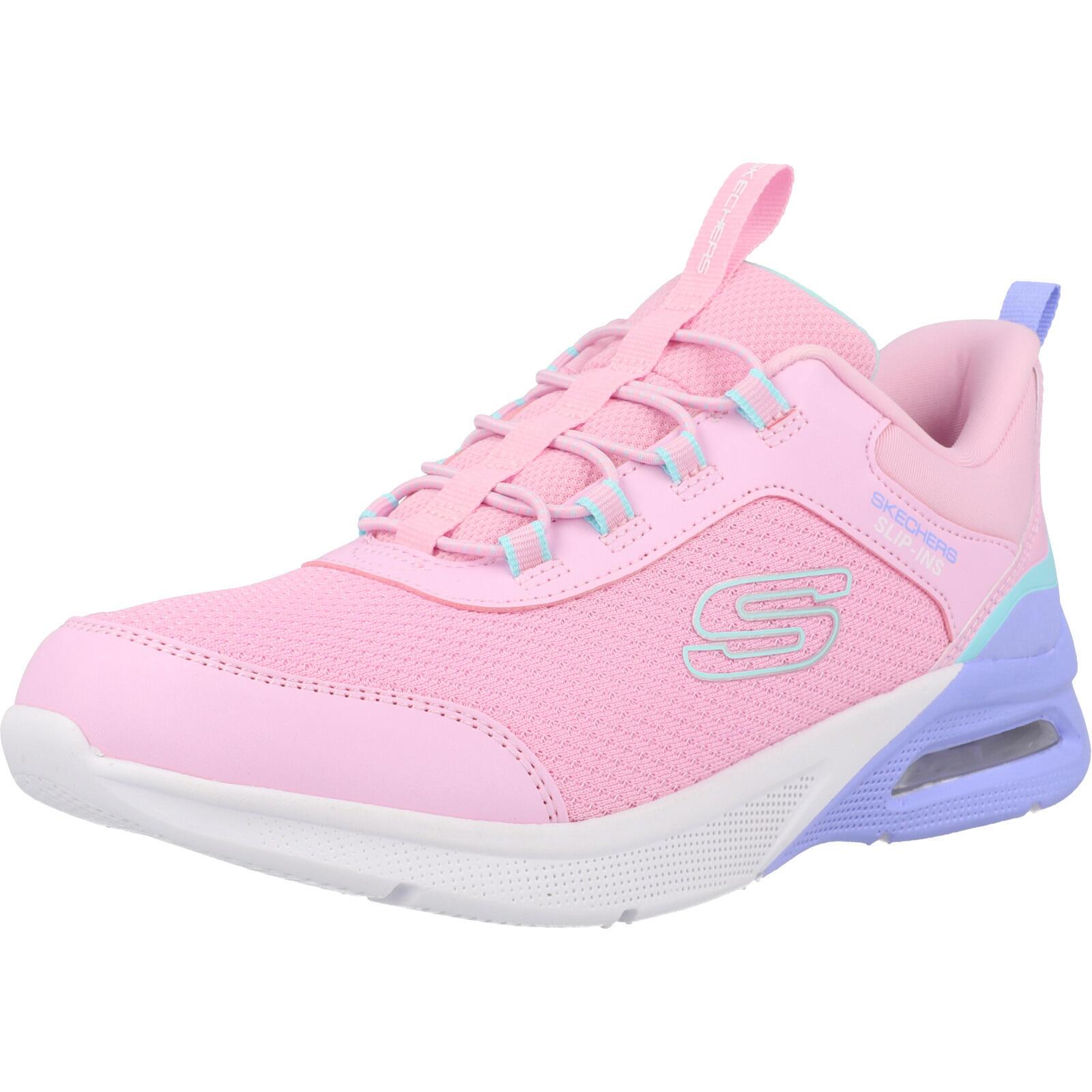 Skechers Microspec Max Light Pink Multi Slip-ins – Awesome Shoes