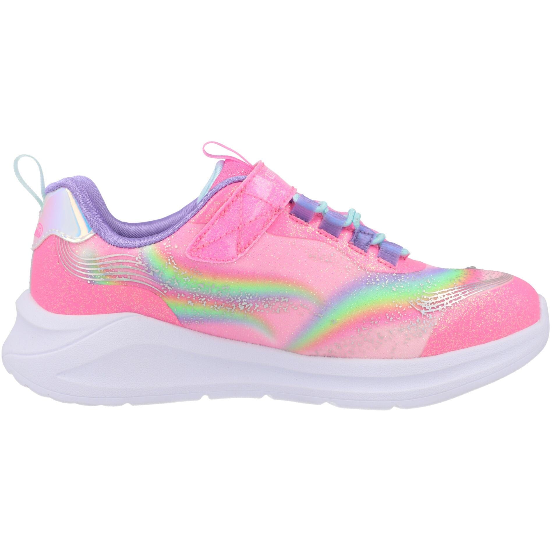 Skechers S Lights Unicorn Chaser Pink 302298LPKMT