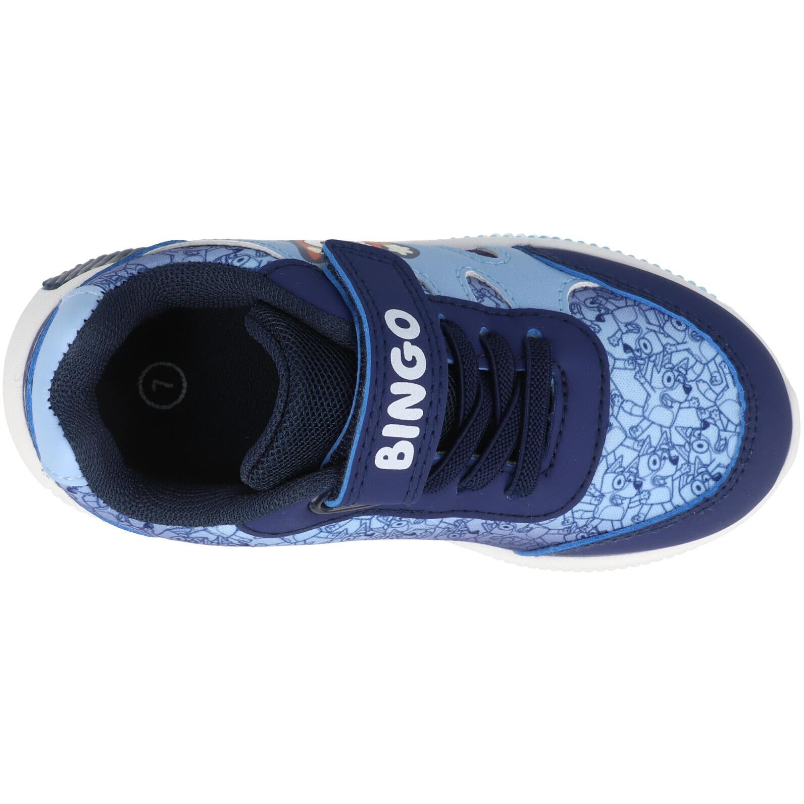 Bluey Bluey & Bingo Gradient Trainers Blue GTI29929
