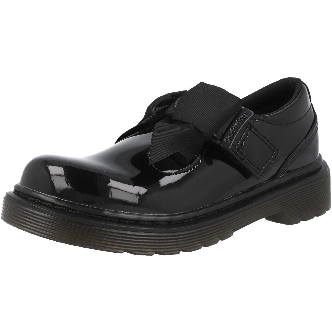 【Dr.Martens】Polley R6828 Polley Smooth Leather Mary Jane Shoes in Black | Dr. Martens