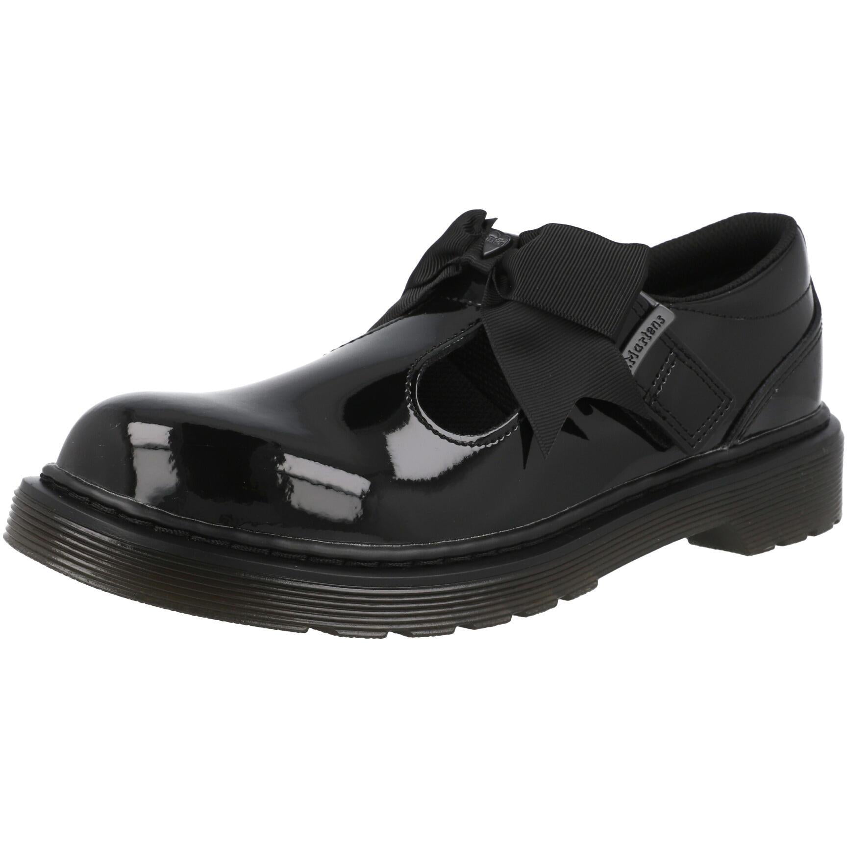 Dr Martens Polley II Bow Black Shoes