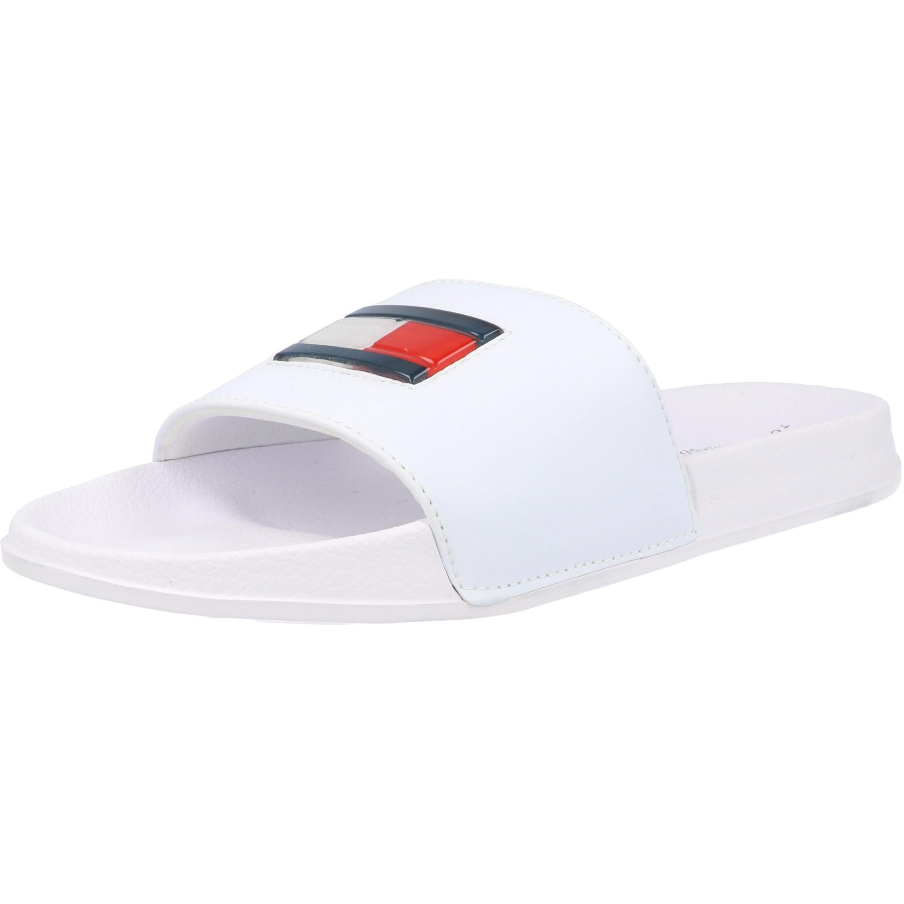 Tommy Hilfiger Flag Print Pool Side White T3B0329301172100