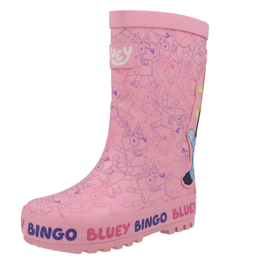 Bluey Bluey & Bingo Welly Pink GUV30273