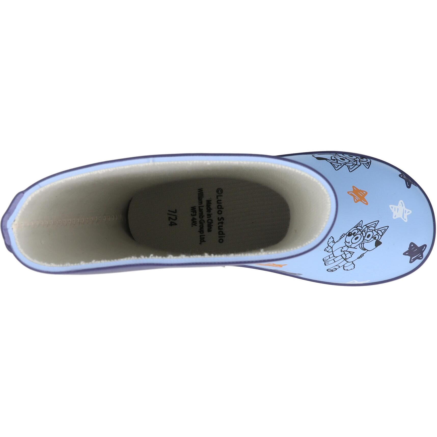 Bluey Bluey & Bingo Welly Blue GUV30272