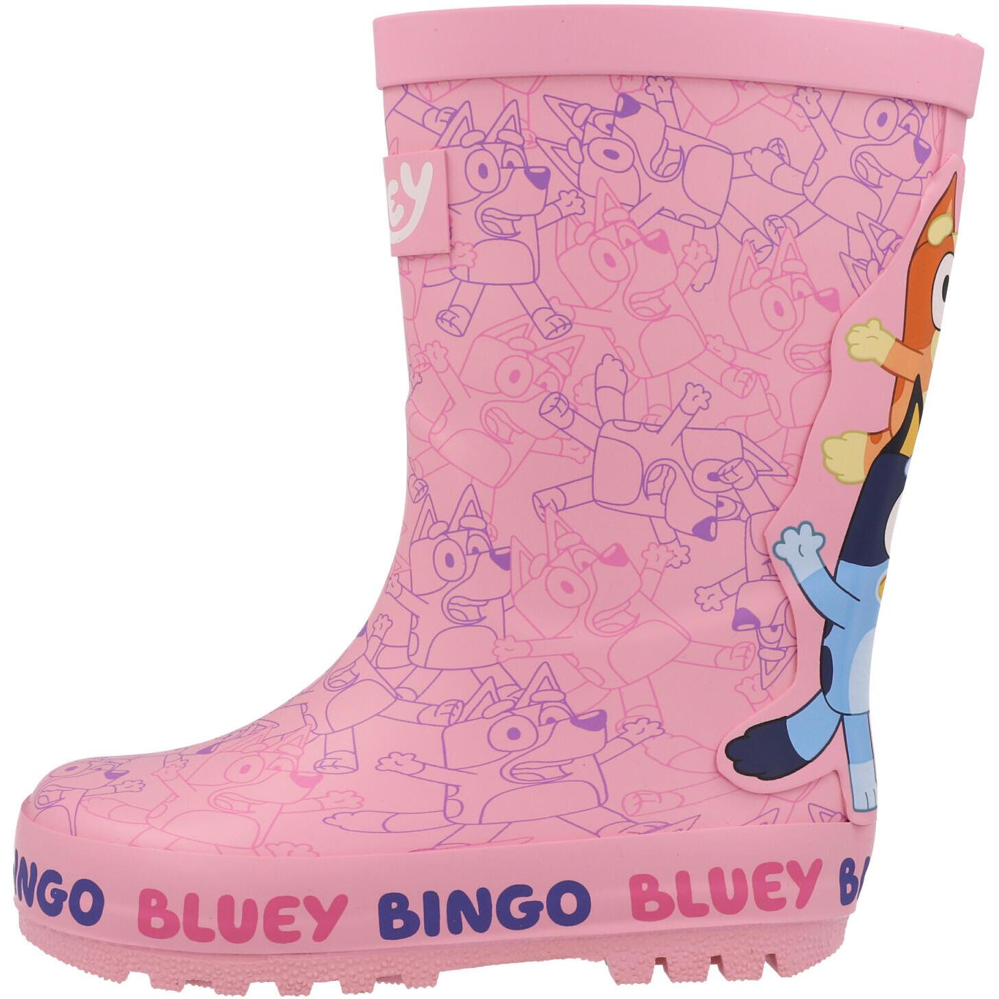 Bluey Bluey & Bingo Welly Pink GUV30273