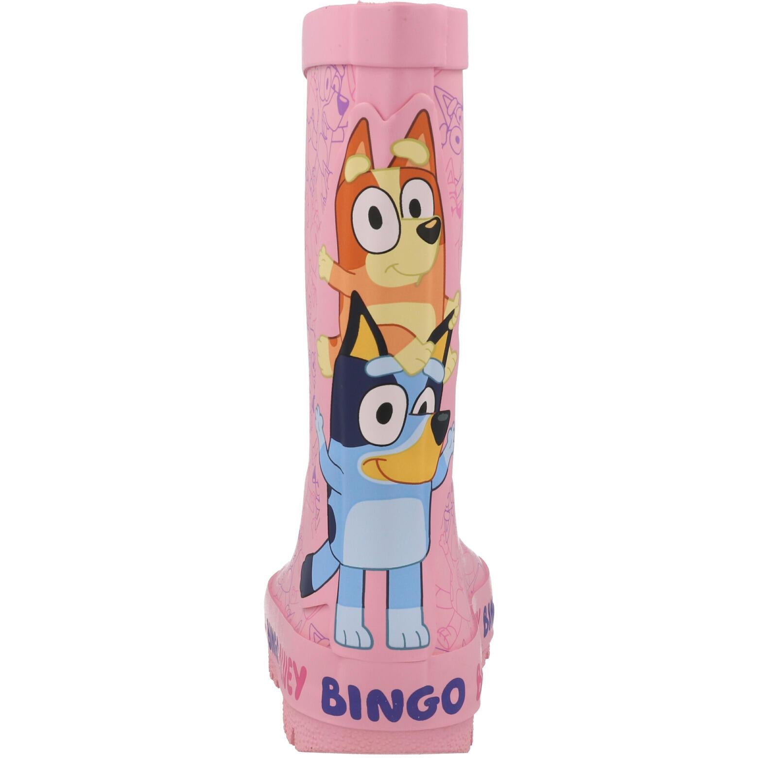Bluey Bluey & Bingo Welly Pink GUV30273