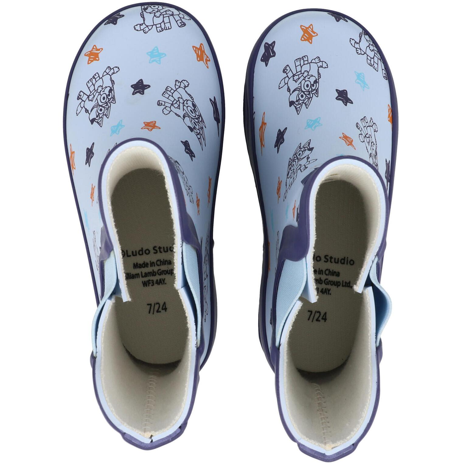 Bluey Chelsea Boot Welly Blue GUV30238