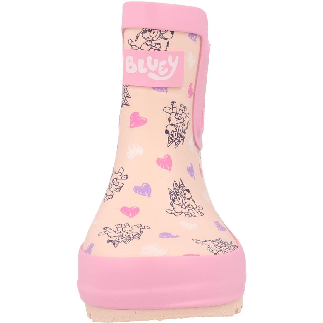 Bluey Chelsea Boot Welly Pink GUV30237