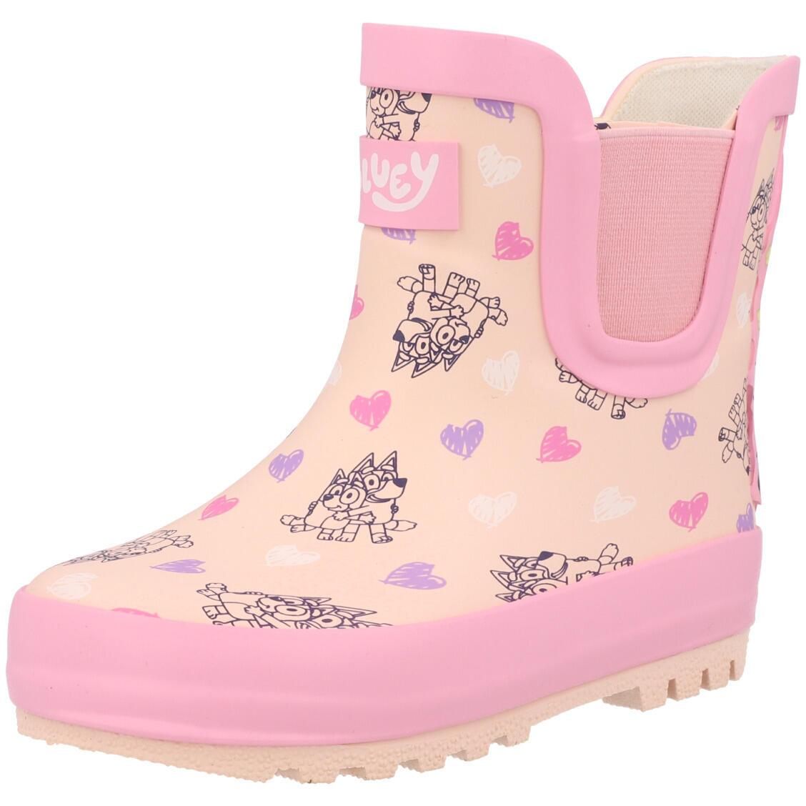 Bluey Chelsea Boot Welly Pink GUV30237