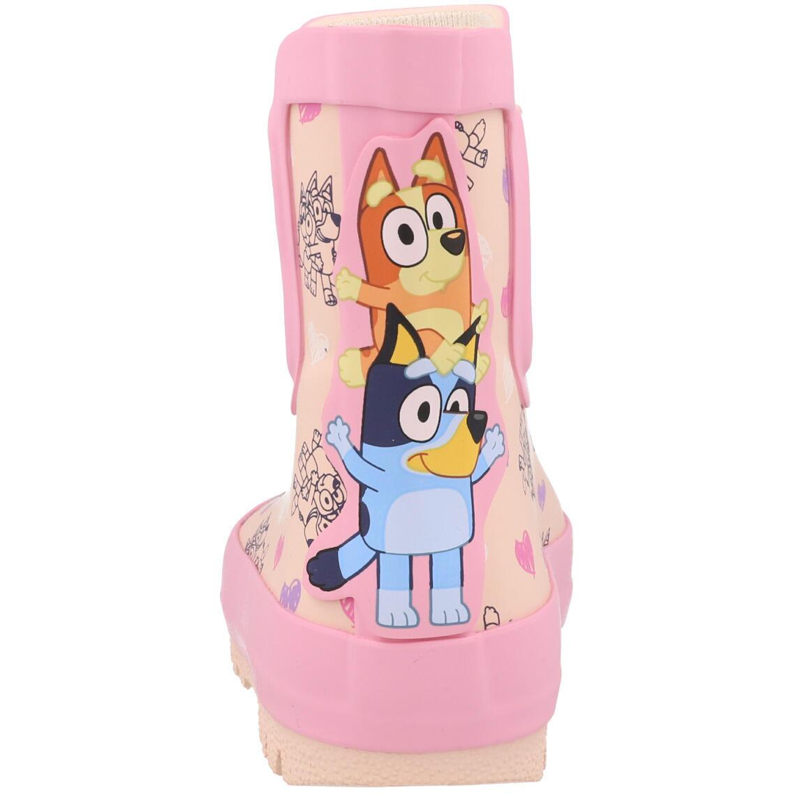 Bluey Chelsea Boot Welly Pink GUV30237