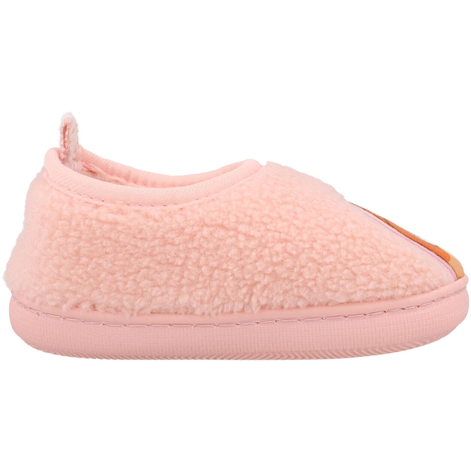 Bluey Pink Borg Slippers Pink GSS30337