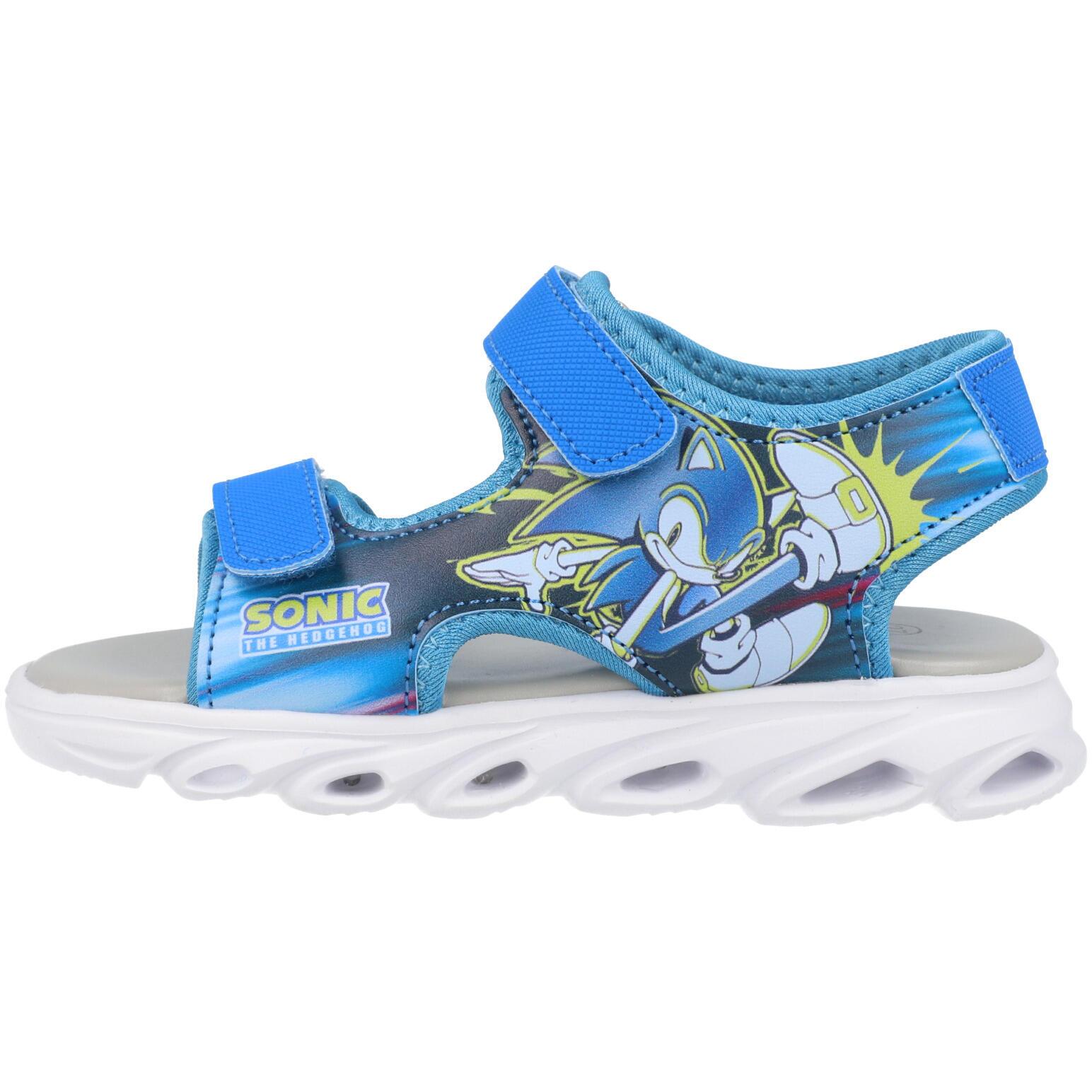 Sonic the Hedgehog Sandals Blue/Yellow SC001215