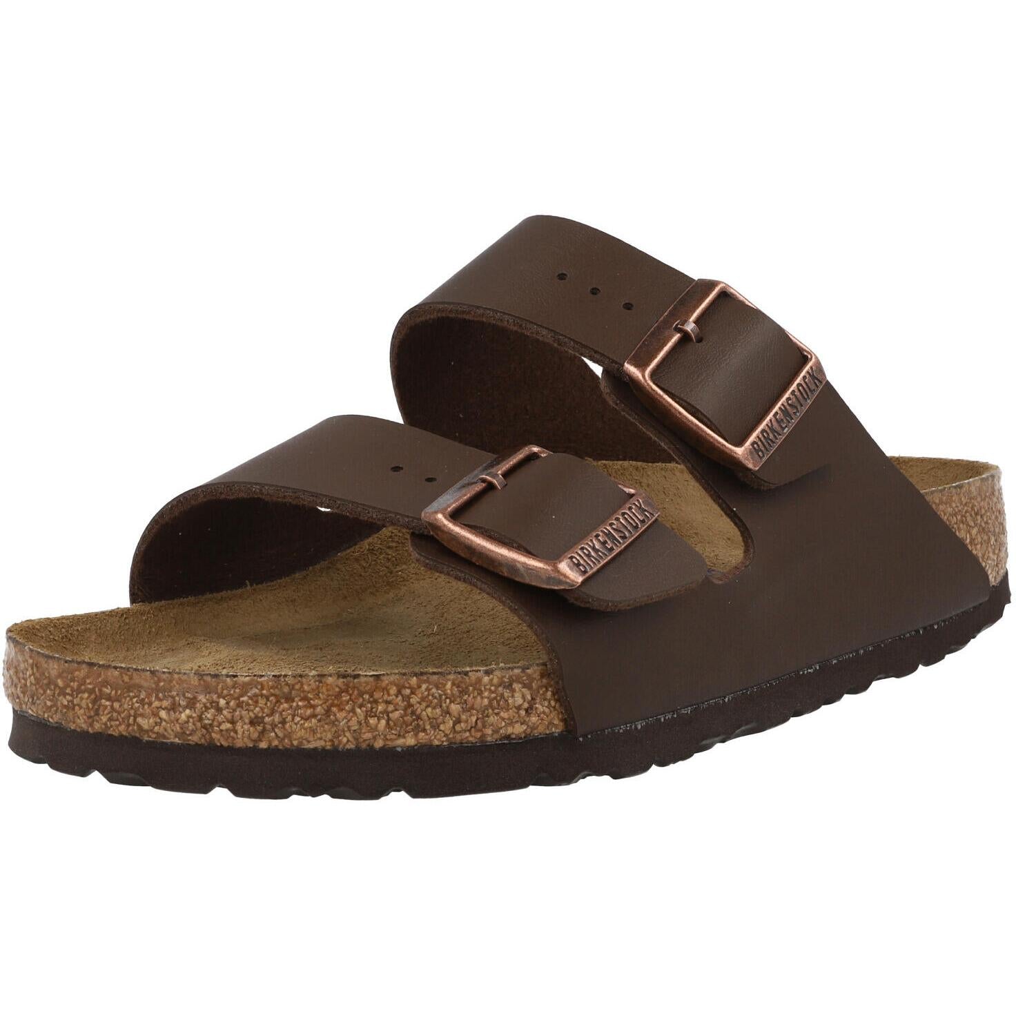 Birkenstock Arizona Soft Footbed Dark Brown Sandals – Awesome Shoes