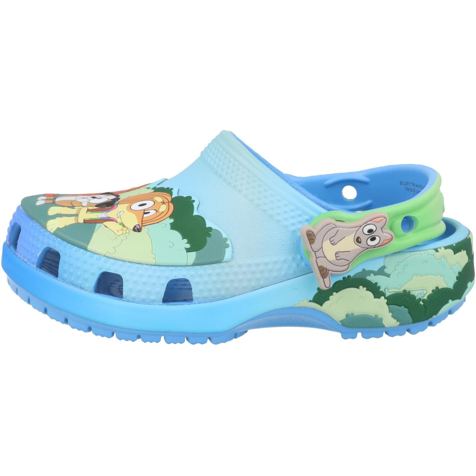 Crocs Kids Bluey Multi Classic Clog T Multi 21236990H