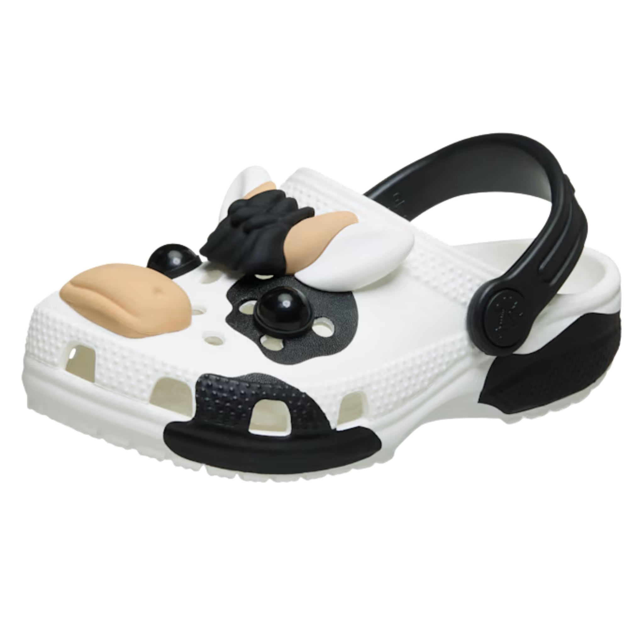 Crocs Kids Classic IAM Cow Clog T White 212902100