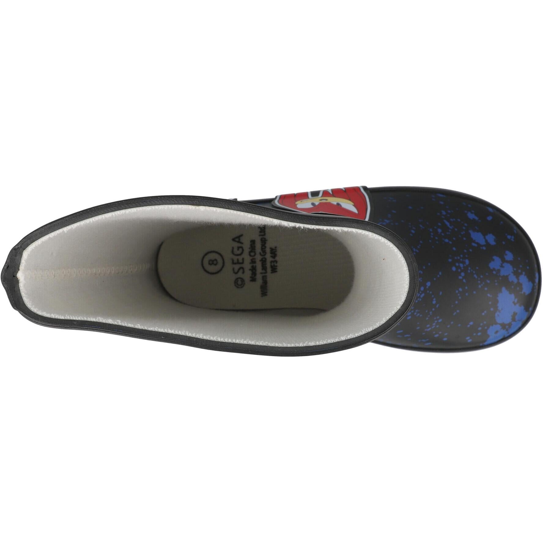 Sonic the Hedgehog Creda Welly Blue GUV32421