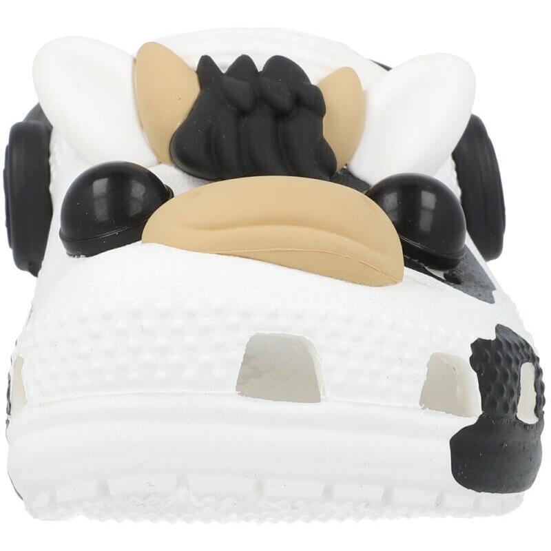 Crocs Kids Classic IAM Cow Clog T White 212902100