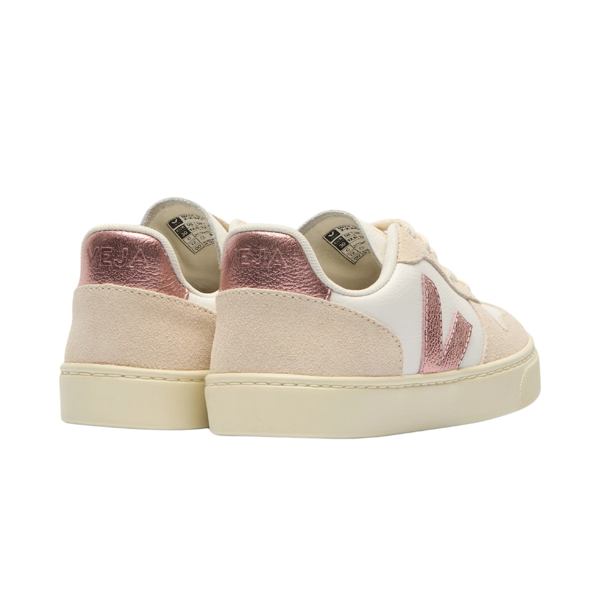 Veja V-10 Laces White/Nacre/Sable CX0522141C