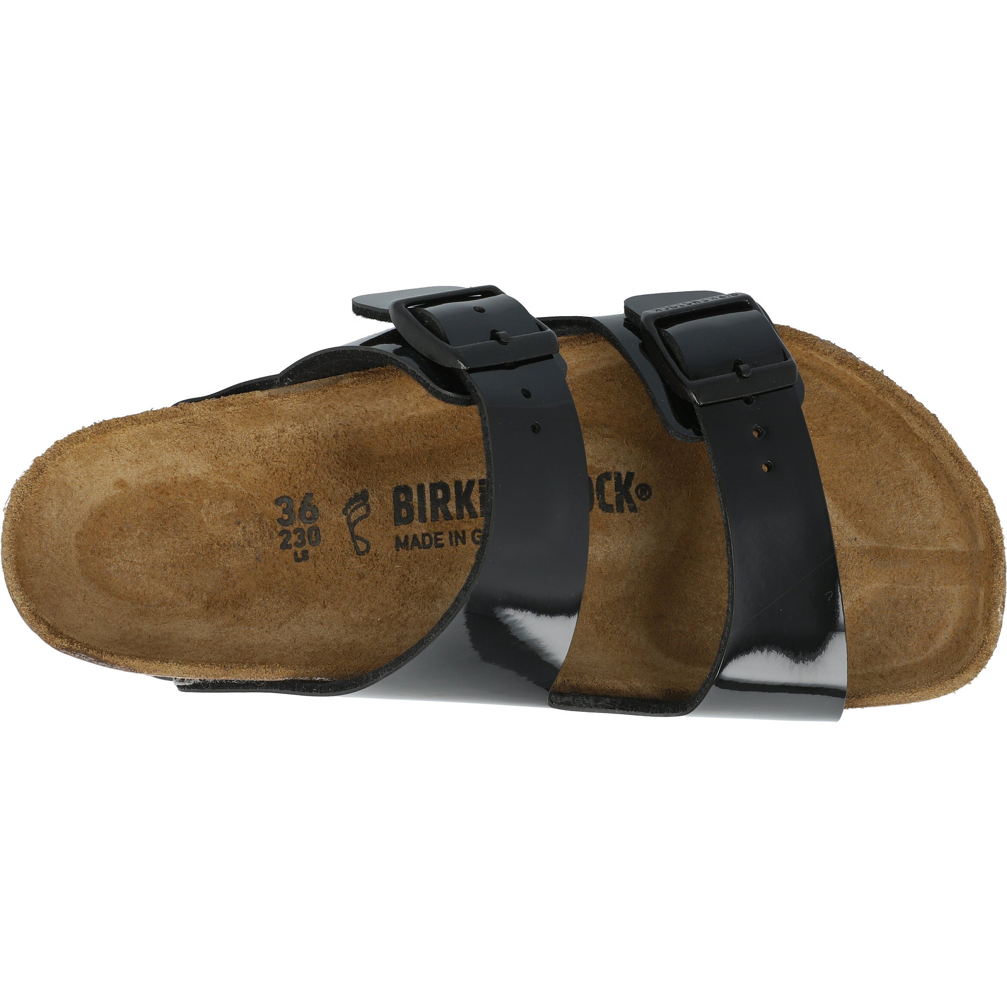 Birkenstock Arizona Black Patent Sandals