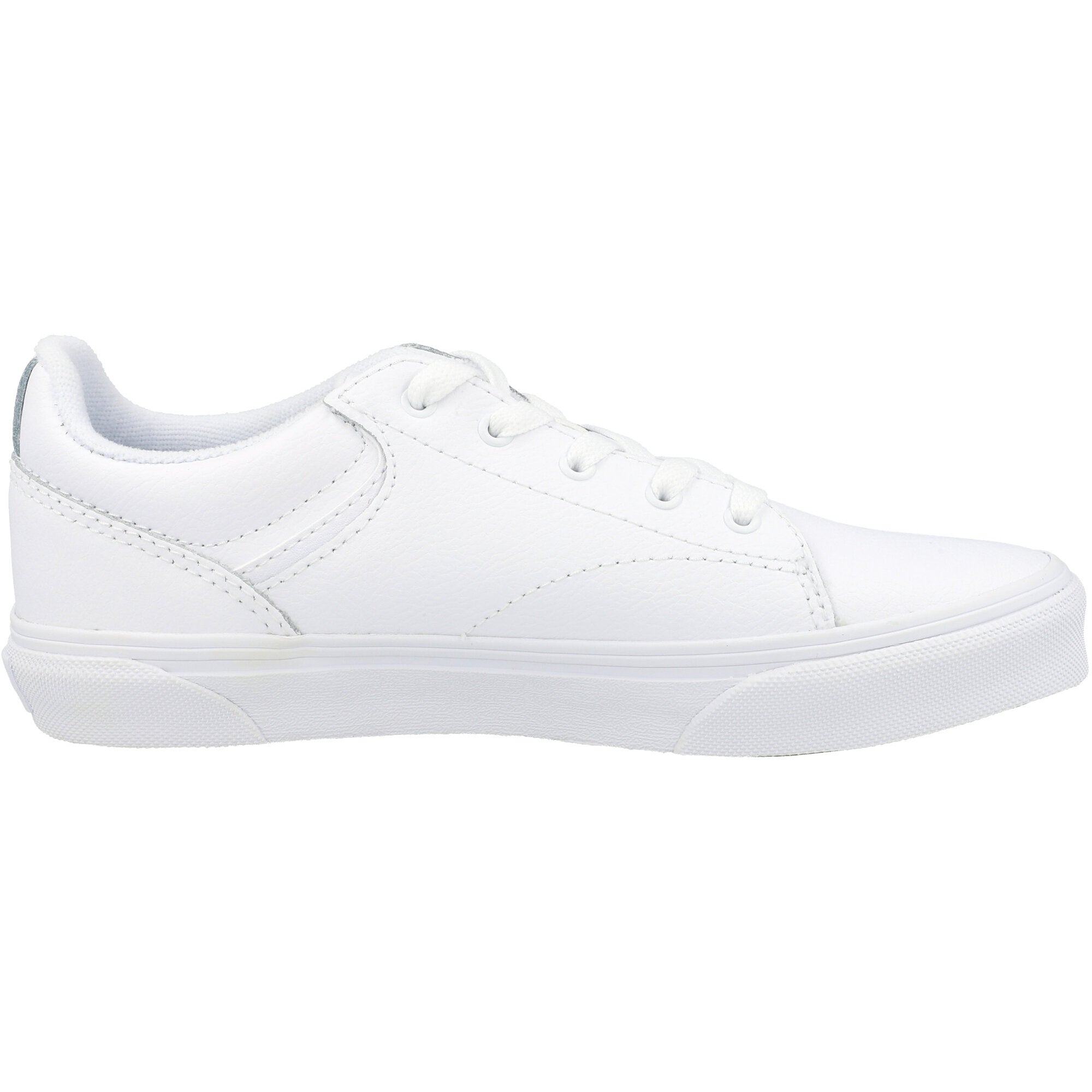 Vans Seldan White Leather Sneakers – Awesome Shoes