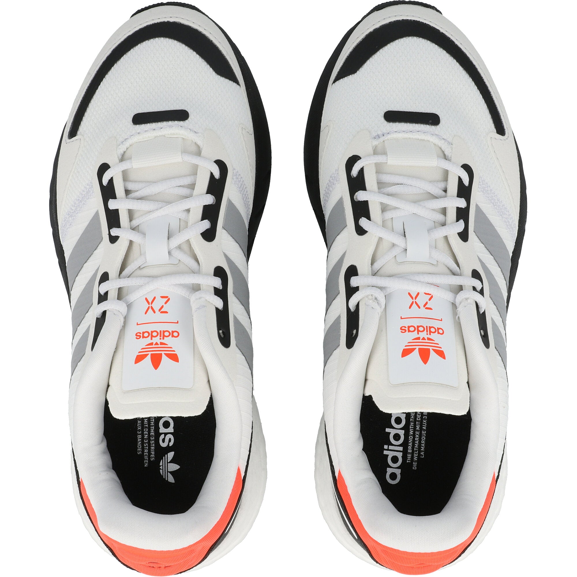 adidas Originals ZX 1K Boost Junior Crystal White Core Black