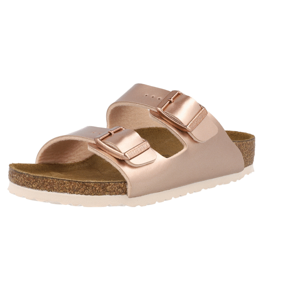 Birkenstock Arizona Kids Electric Metallic Copper Sandals