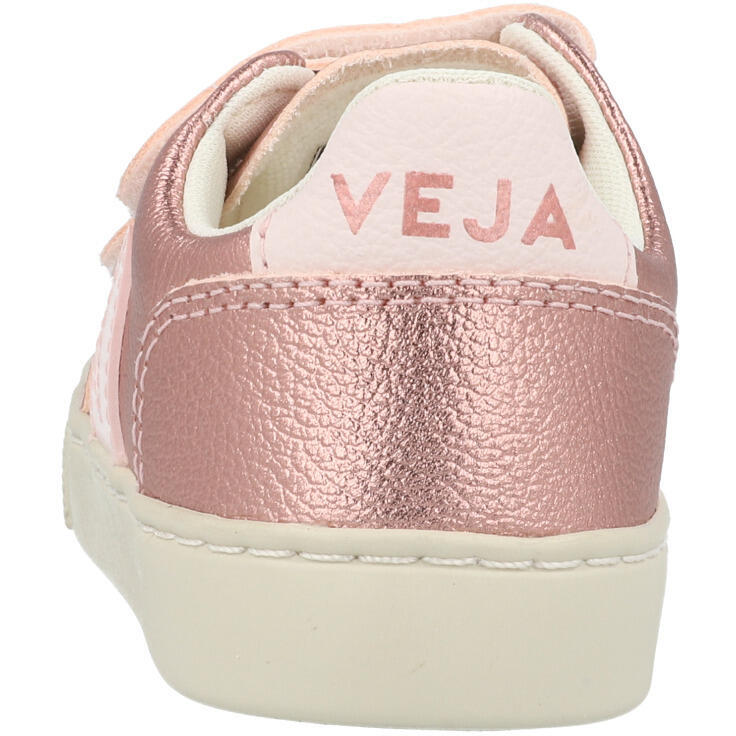 Veja V-12 Pink Metallic Sneakers – Awesome Shoes