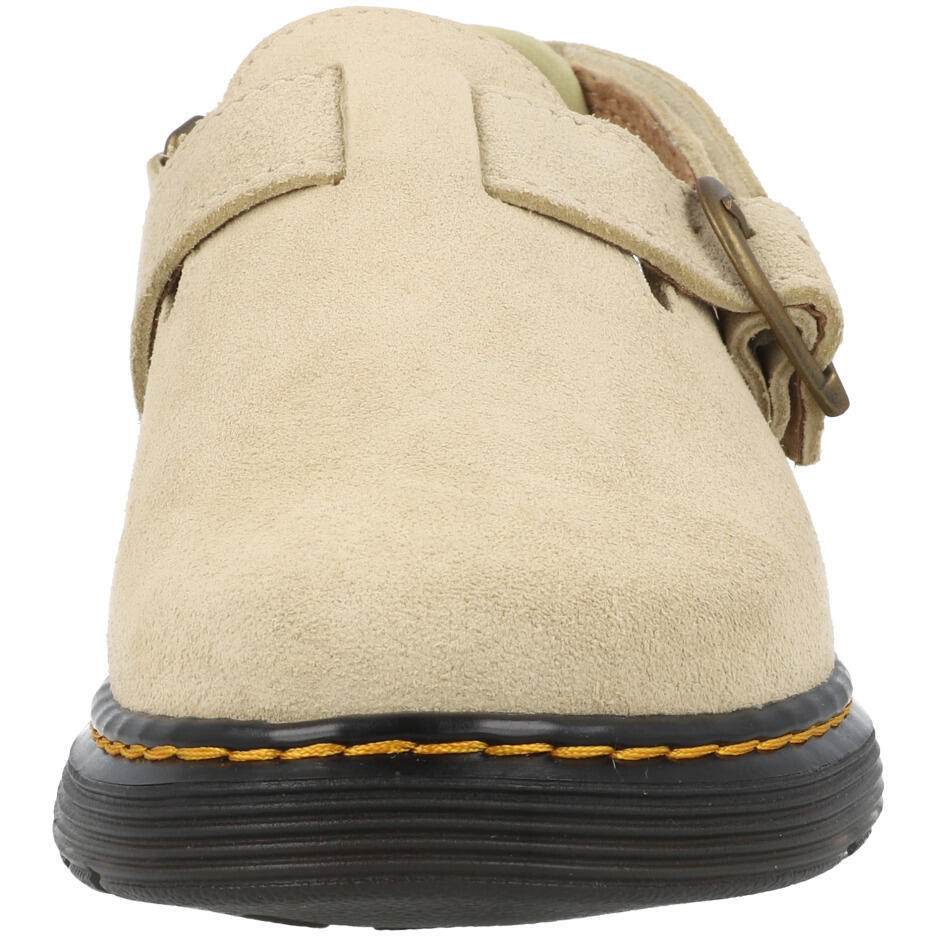 Dr Martens Jorgie Mule Light Tan Suede Shoes – Awesome Shoes