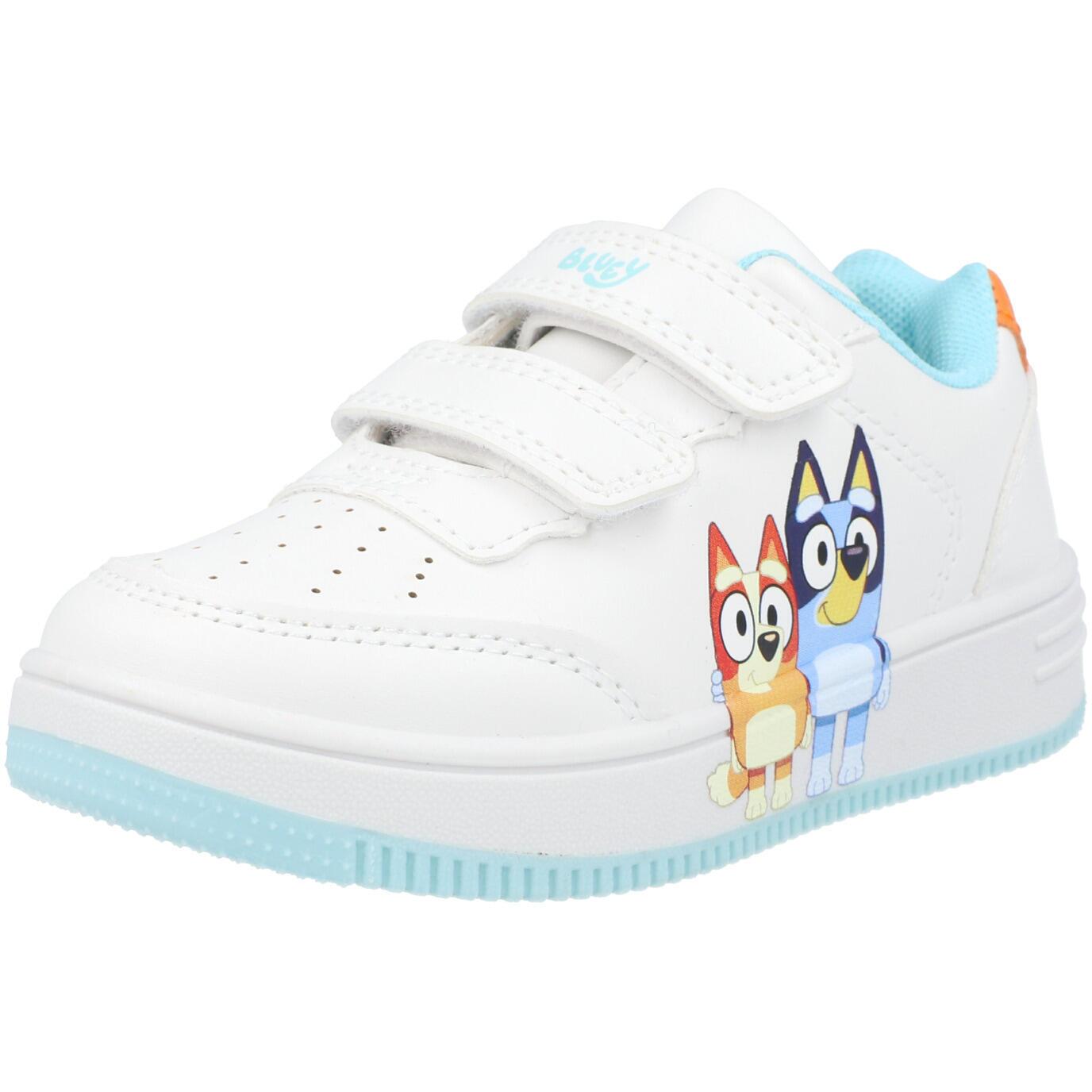 Bluey Trainers White/Blue GTI29151