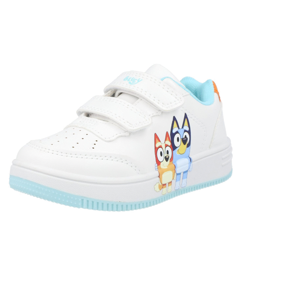 Bluey Trainers White/Blue GTI29151