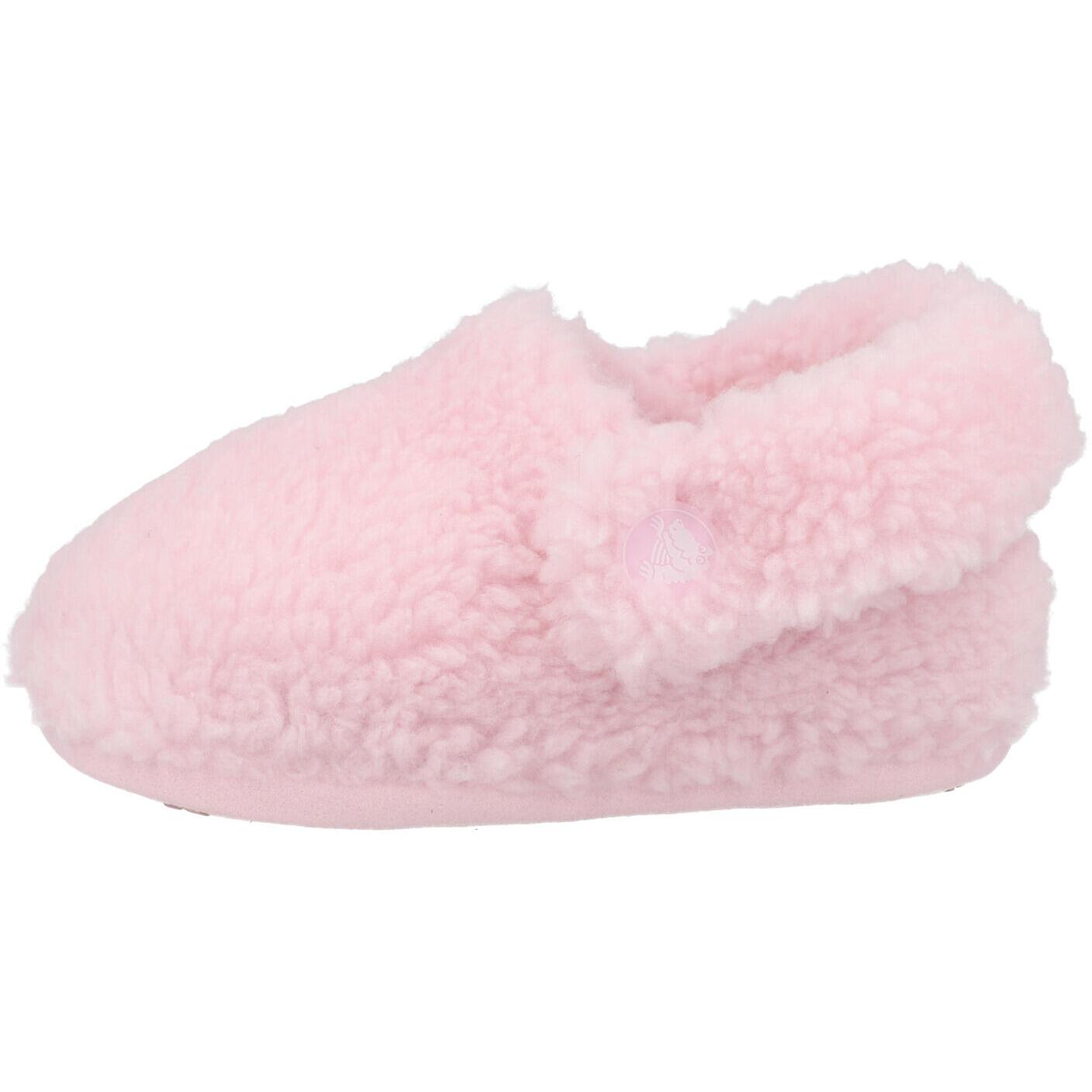 Crocs Kids Cozzzy Pink Slippers