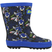 Sonic the Hedgehog Aiden Rubber Welly Black GUV30947