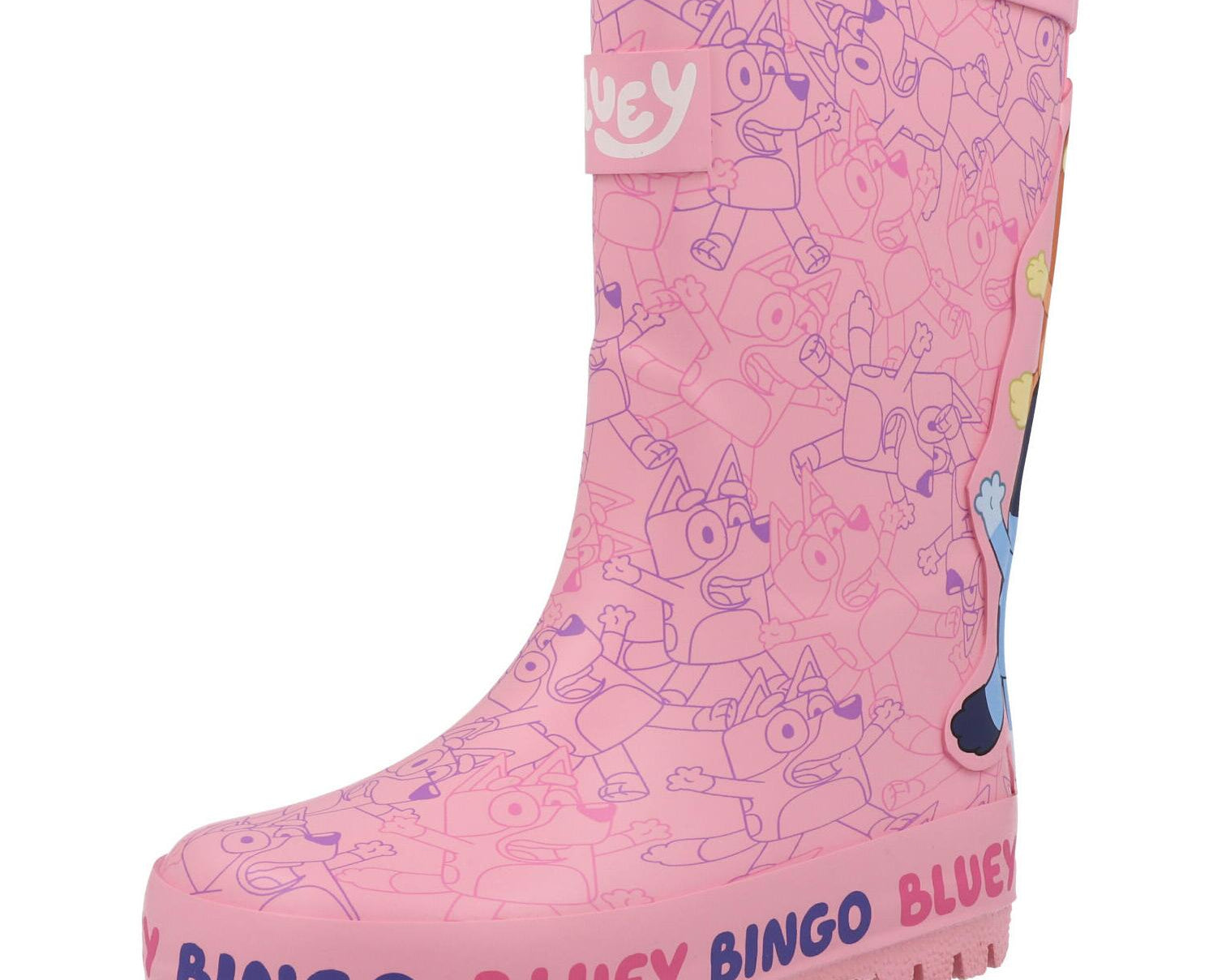 Bluey Bluey & Bingo Welly Pink GUV30273