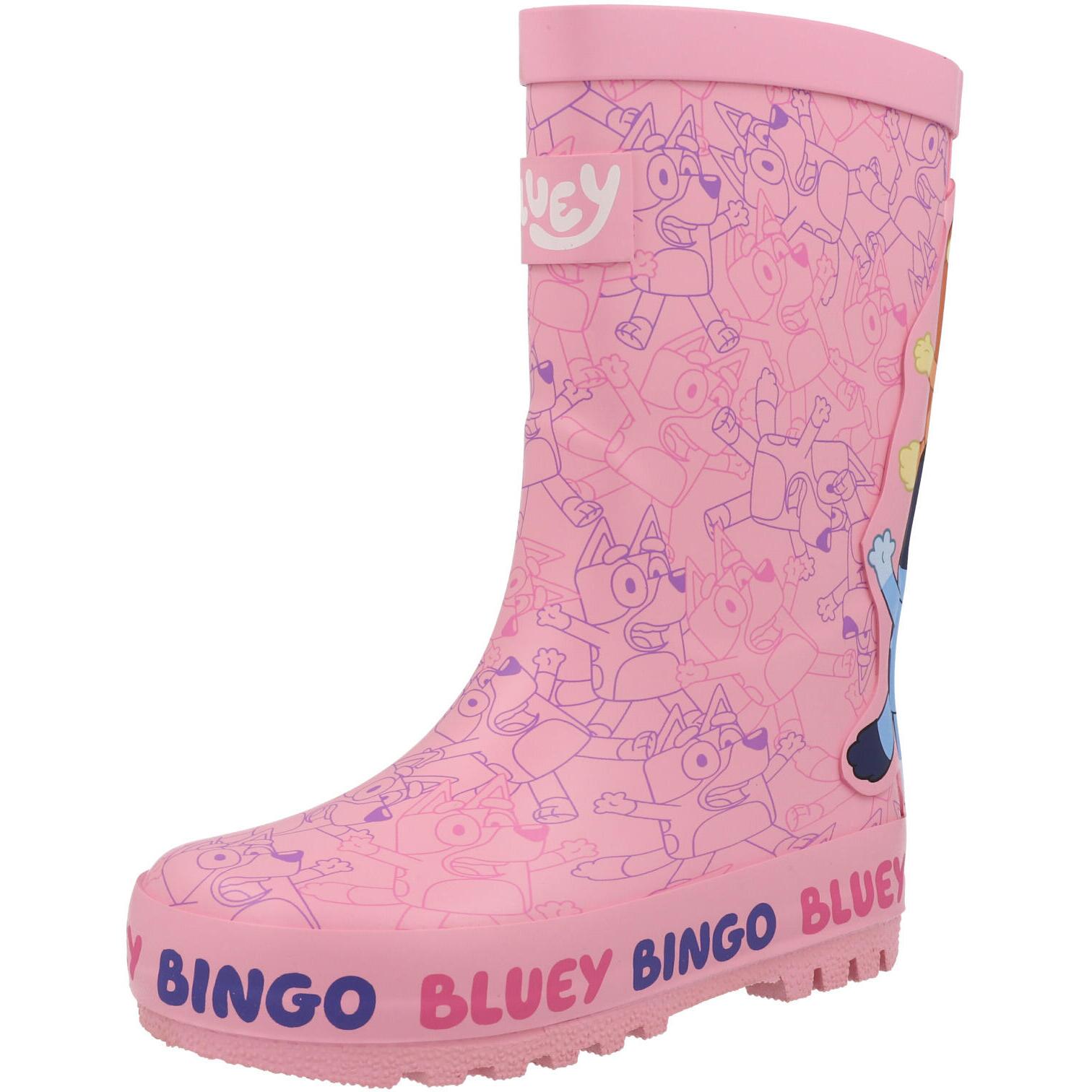Bluey Bluey & Bingo Welly Pink GUV30273