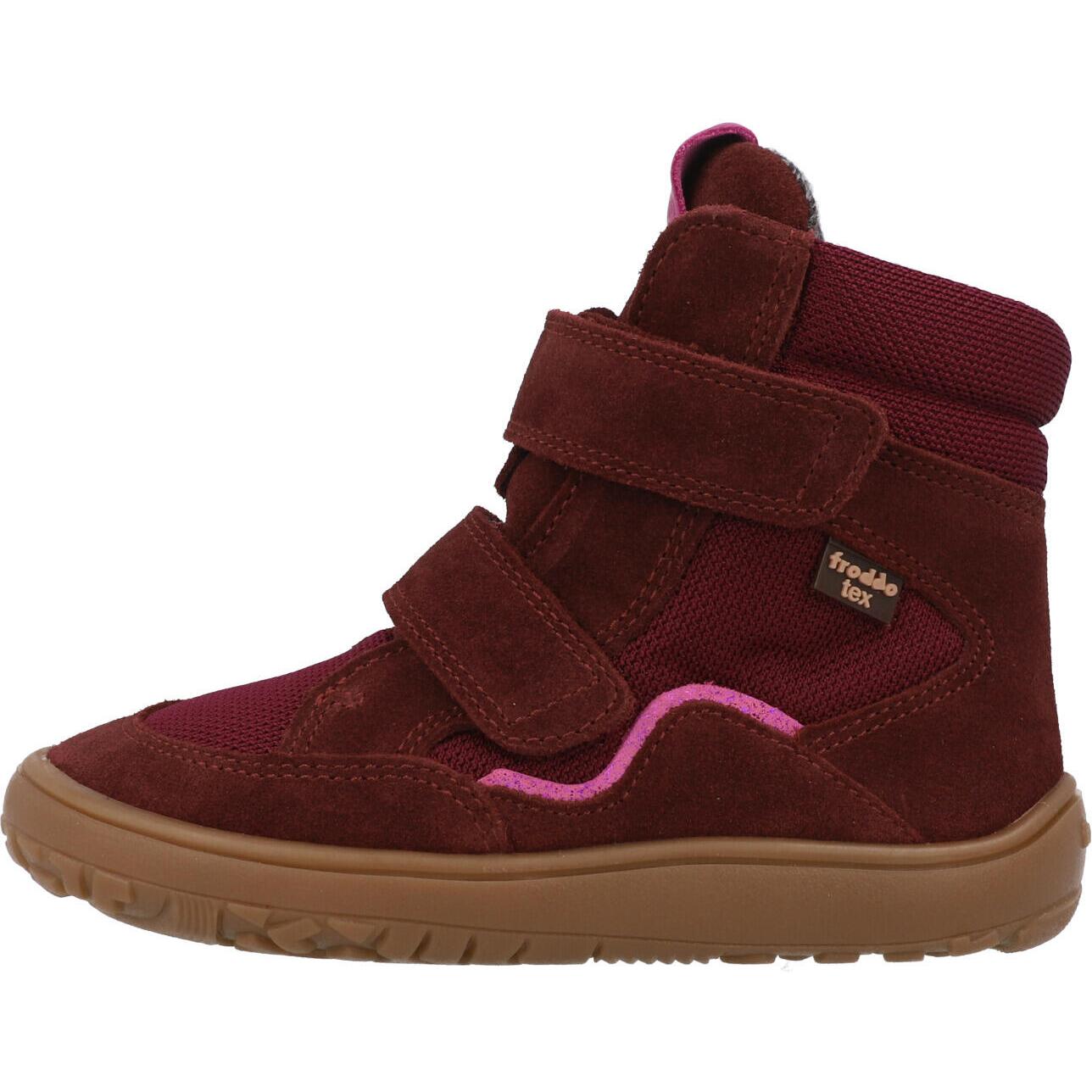 Froddo Barefoot Tex Winter Textile Lining Bordeaux G31602476T