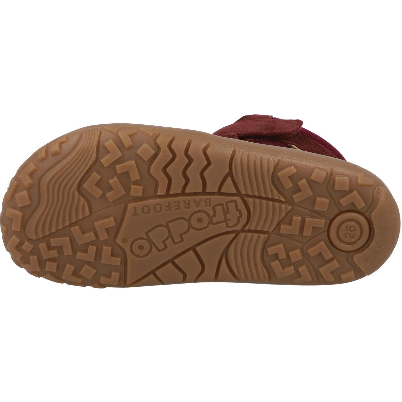 Froddo Barefoot Tex Winter Textile Lining Bordeaux G31602476T
