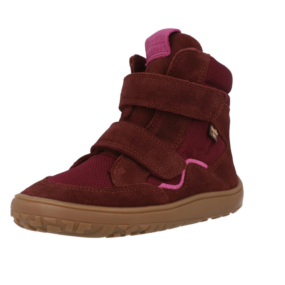 Froddo Barefoot Tex Winter Textile Lining Bordeaux G31602476T