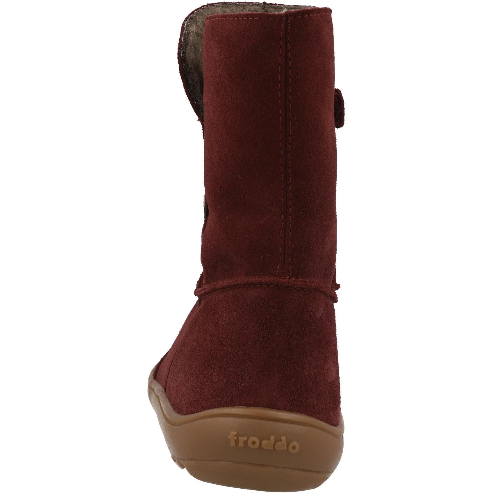 Froddo Barefoot Tex Suede Bordeaux G31602501