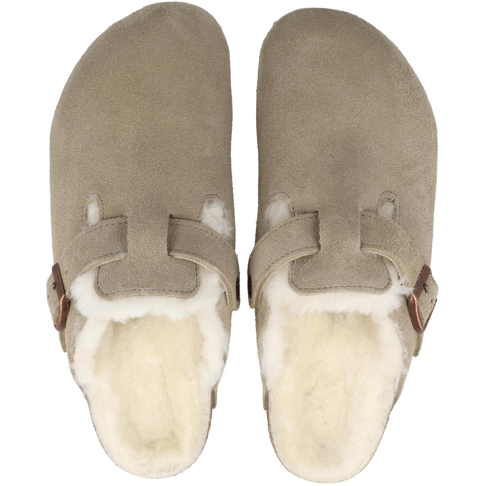 Birkenstock Boston Shearling Kids Taupe 1030480