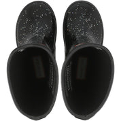 Hunter Kids First Giant Glitter Boot Black HFRK0038252BLK